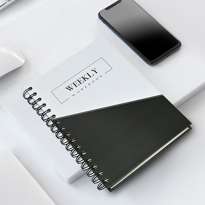 Custom Print Logo 2024 A5 วาระการวางแผนวารสารไดอารี่เป้าหมายชีวิตเกลียว And Notebook